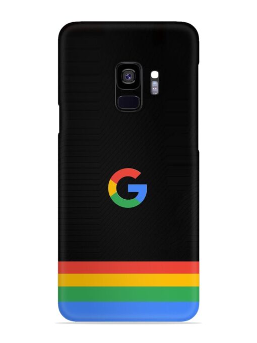 Google Logo Art Snap Case for Samsung Galaxy S9 Zapvi