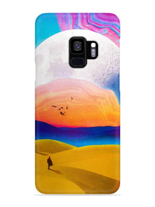 Sandy Desert Snap Case for Samsung Galaxy S9 Zapvi