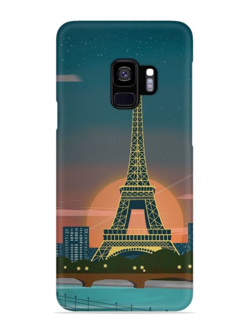 Scenery Architecture France Paris Snap Case for Samsung Galaxy S9 Zapvi