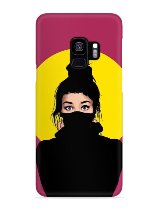 Girly Vector Snap Case for Samsung Galaxy S9 Zapvi