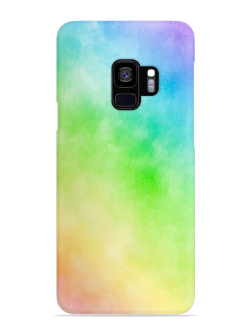 Watercolor Mixture Snap Case for Samsung Galaxy S9 Zapvi