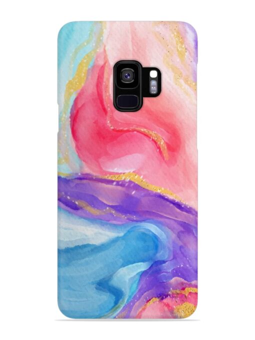 Watercolor Gradient Snap Case for Samsung Galaxy S9 Zapvi