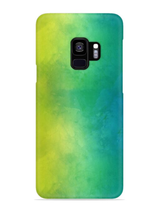 Yellow Green Gradient Snap Case for Samsung Galaxy S9 Zapvi