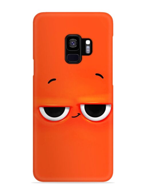 Smiley Face Snap Case for Samsung Galaxy S9 Zapvi