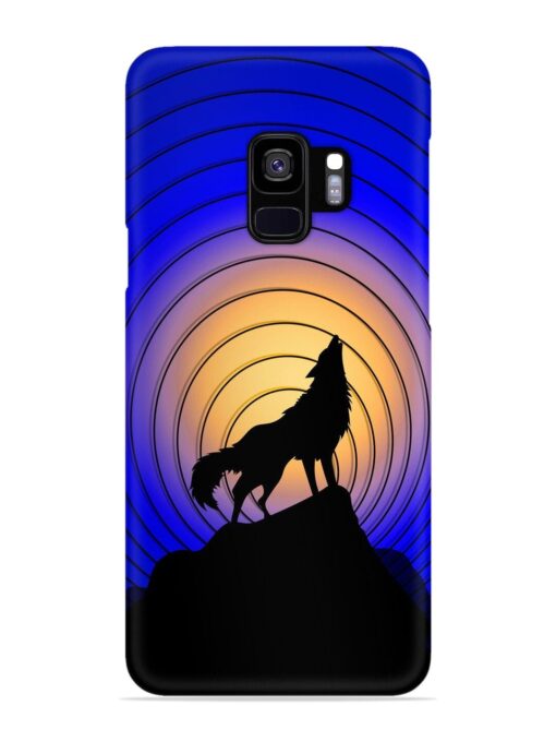 Fox Roaring Design Snap Case for Samsung Galaxy S9 Zapvi