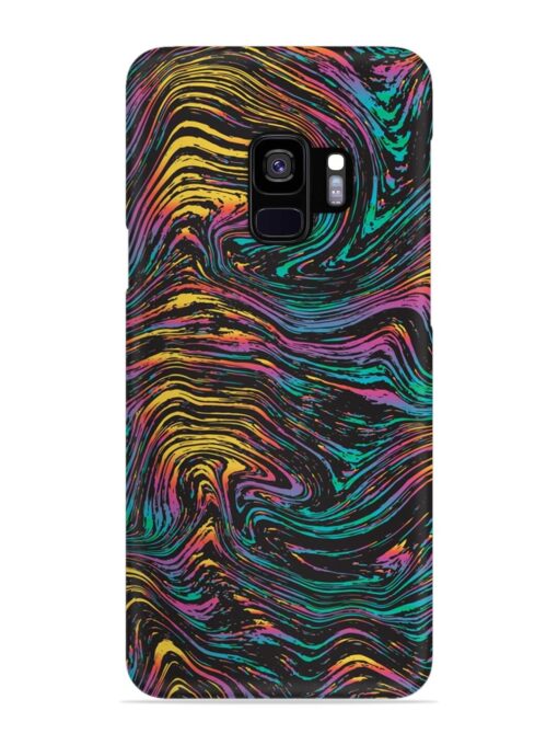 Abstract Liquid Colors Snap Case for Samsung Galaxy S9 Zapvi