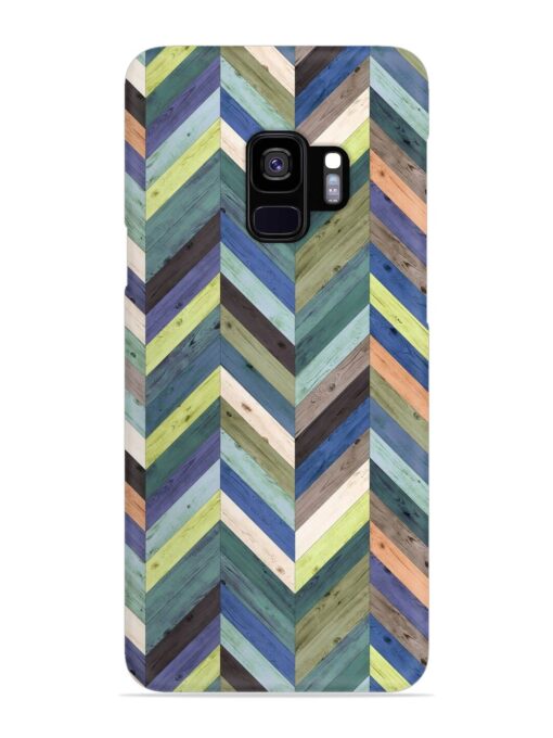 Chevron Random Color Snap Case for Samsung Galaxy S9 Zapvi