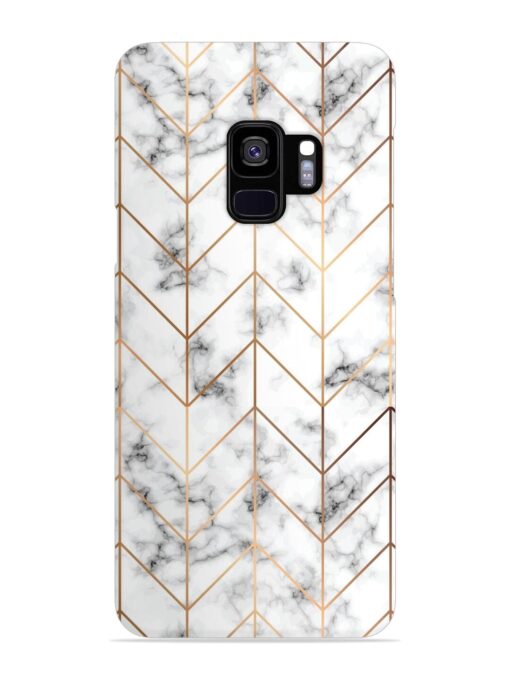 Vector Marble Texture Snap Case for Samsung Galaxy S9 Zapvi