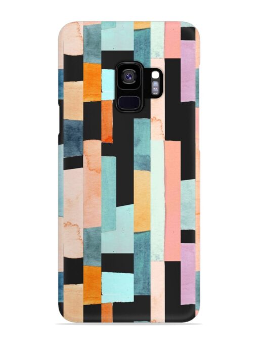 Geometric Seamless Pattern Snap Case for Samsung Galaxy S9 Zapvi