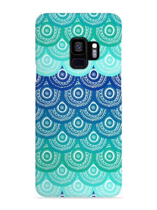 Ethnic Seamless Pattern Snap Case for Samsung Galaxy S9 Zapvi