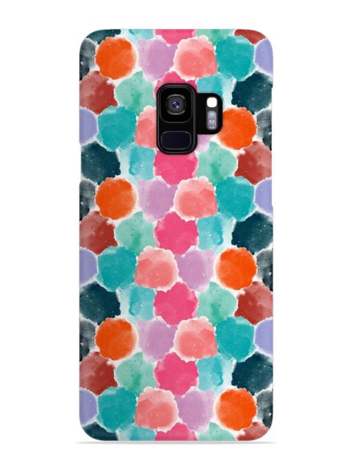 Colorful Seamless Pattern Snap Case for Samsung Galaxy S9 Zapvi