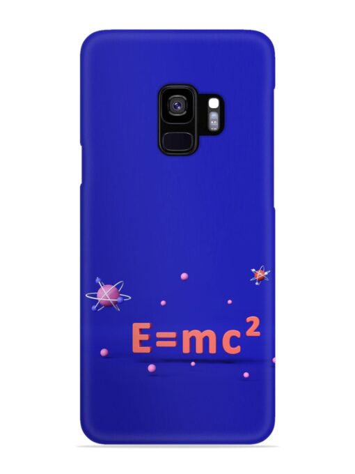 Formula Relativity Equation Snap Case for Samsung Galaxy S9 Zapvi