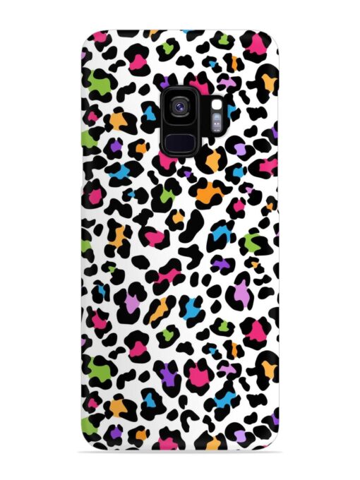 Seamless Leopard Pattern Snap Case for Samsung Galaxy S9 Zapvi