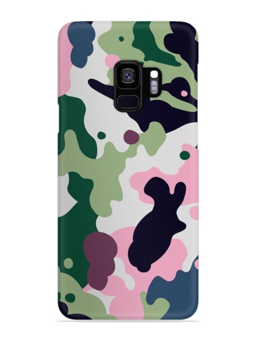 Seamless Funky Camouflage Snap Case for Samsung Galaxy S9 Zapvi