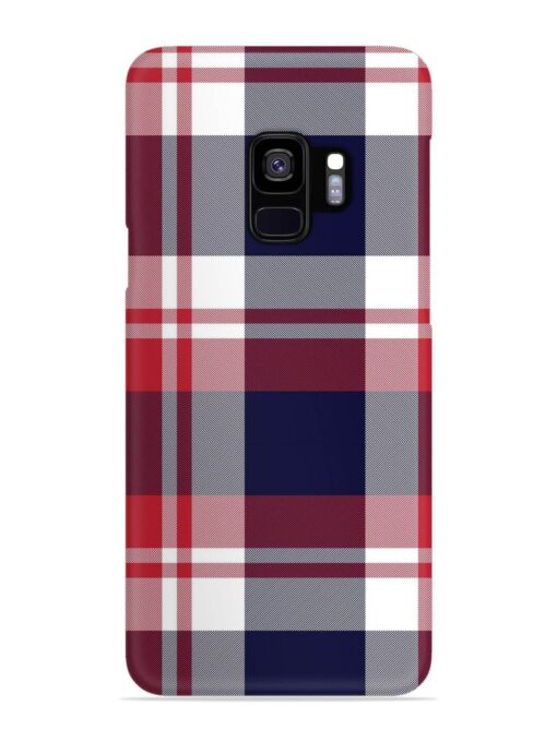 Classic Plaid Tartan Snap Case for Samsung Galaxy S9 Zapvi