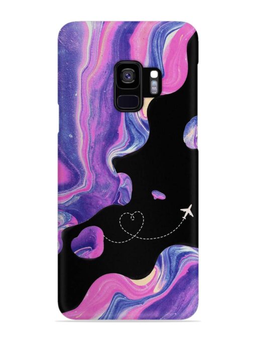 Glitter Art Snap Case for Samsung Galaxy S9 Zapvi