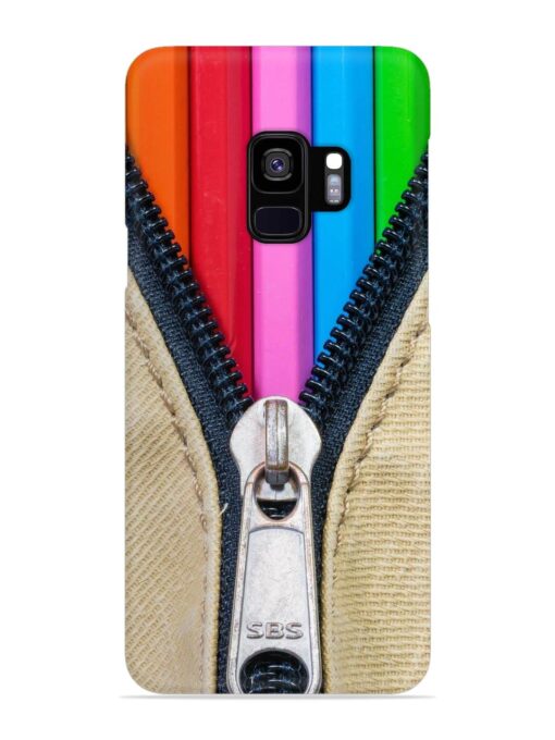 Zip In Color Snap Case for Samsung Galaxy S9 Zapvi