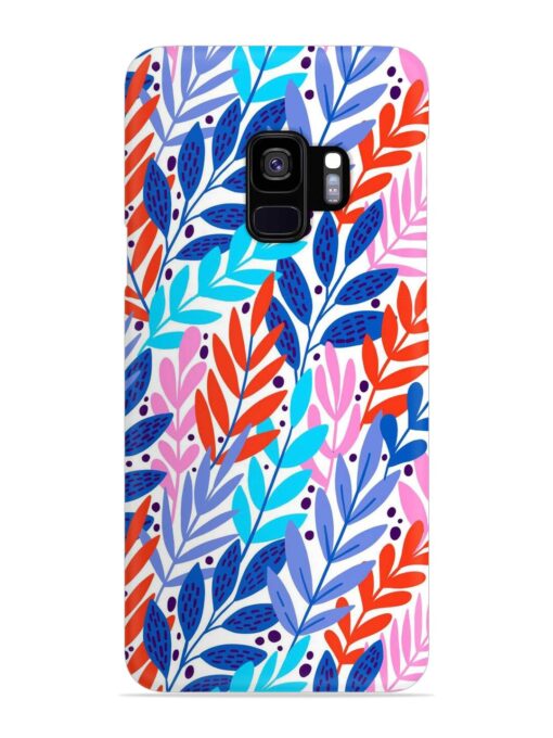 Bright Floral Tropical Snap Case for Samsung Galaxy S9 Zapvi