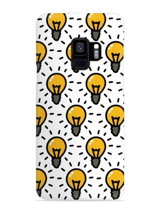 Light Bulb Seamless Snap Case for Samsung Galaxy S9