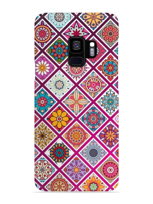 Seamless Tile Pattern Snap Case for Samsung Galaxy S9 Zapvi