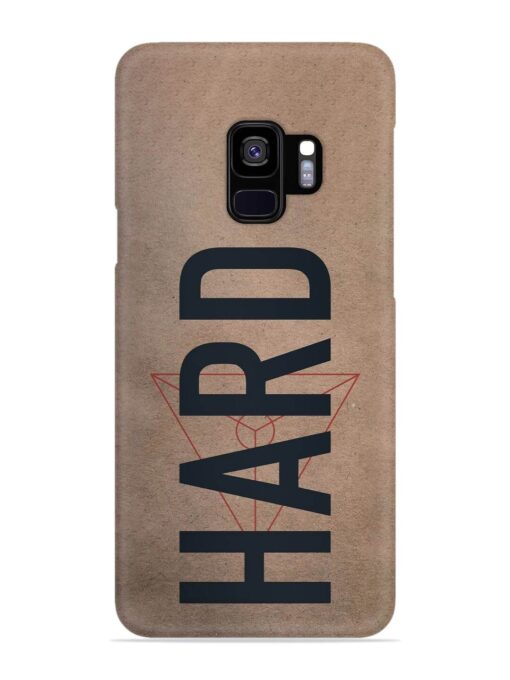 Hard Typo Snap Case for Samsung Galaxy S9 Zapvi