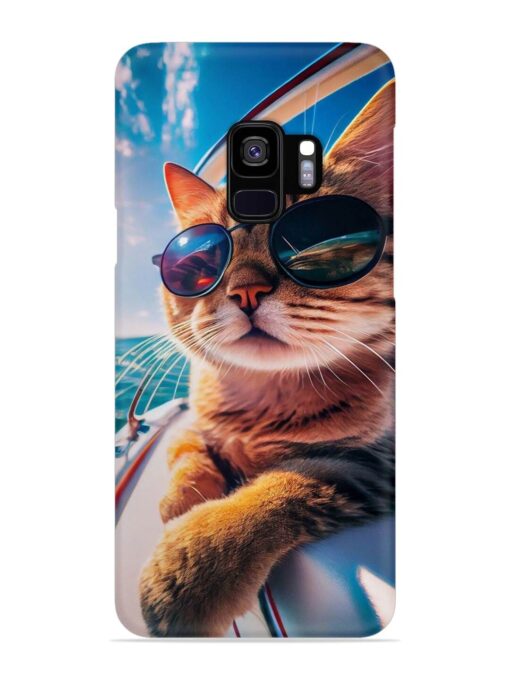 Cat In Style Snap Case for Samsung Galaxy S9 Zapvi