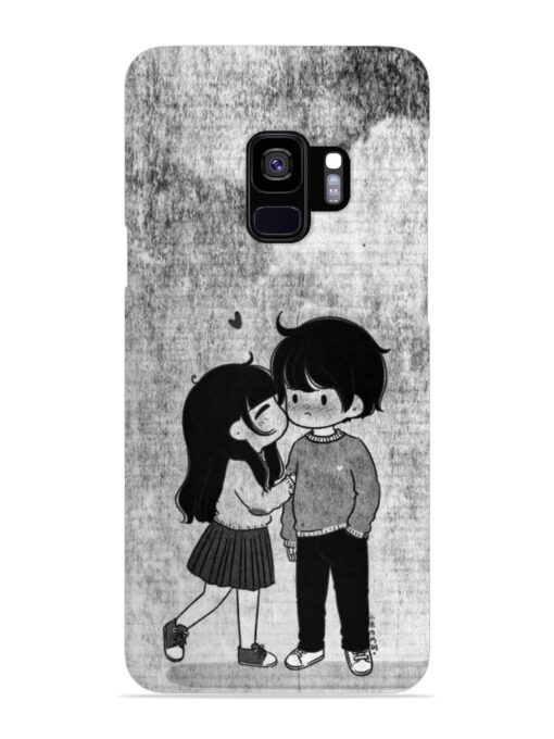 Couple Love Highlights Snap Case for Samsung Galaxy S9 Zapvi