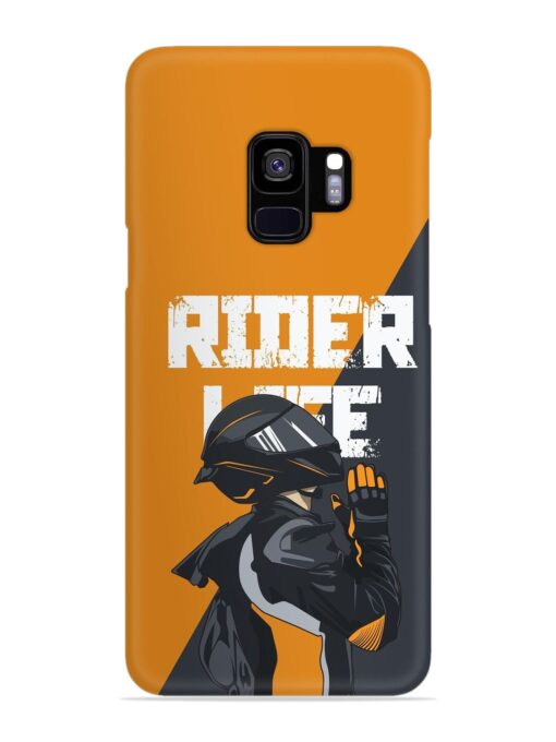 Rider Life Snap Case for Samsung Galaxy S9 Zapvi