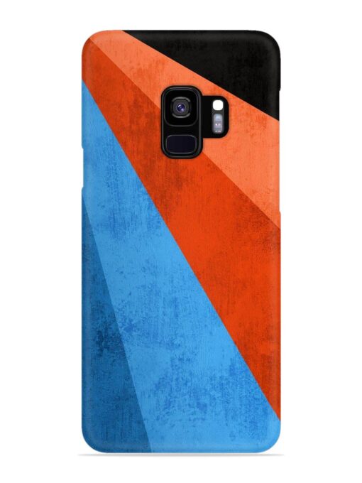 Modern Matte Abstract Snap Case for Samsung Galaxy S9 Zapvi