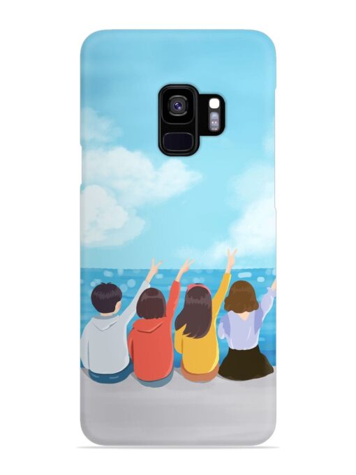 Happy Kids Snap Case for Samsung Galaxy S9 Zapvi