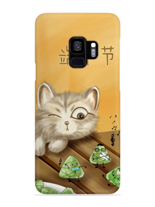 Cat Scorpion Dancing Snap Case for Samsung Galaxy S9 Zapvi