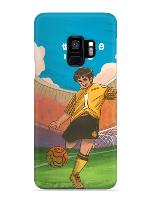 Soccer Kick Snap Case for Samsung Galaxy S9 Zapvi