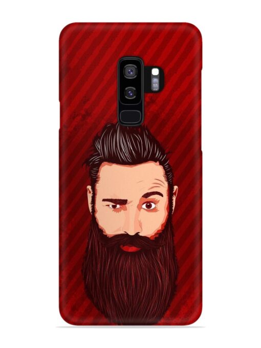 Beardo Man Snap Case for Samsung Galaxy S9 Plus Zapvi