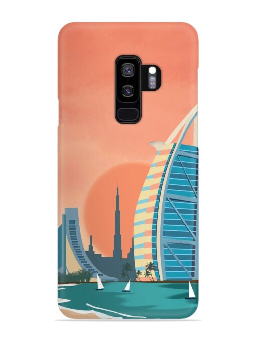 Dubai Architectural Scenery Snap Case for Samsung Galaxy S9 Plus Zapvi