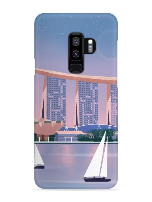 Singapore Scenery Architecture Snap Case for Samsung Galaxy S9 Plus Zapvi