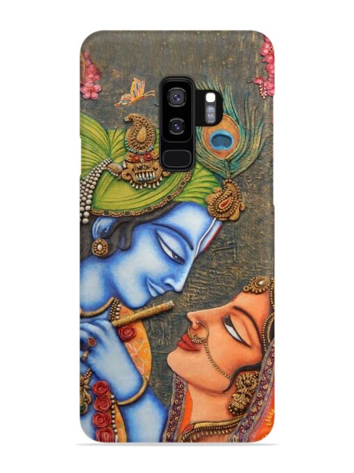 Lord Radha Krishna Flute Art Snap Case for Samsung Galaxy S9 Plus Zapvi