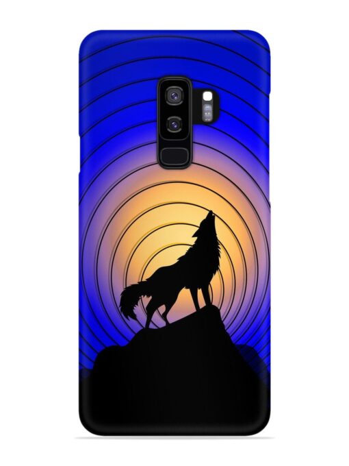 Fox Roaring Design Snap Case for Samsung Galaxy S9 Plus Zapvi