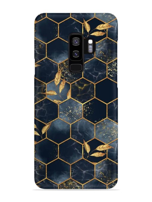 Marble Hexagon Seamless Snap Case for Samsung Galaxy S9 Plus Zapvi