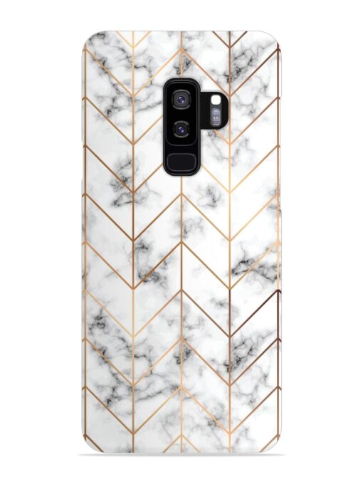 Vector Marble Texture Snap Case for Samsung Galaxy S9 Plus Zapvi