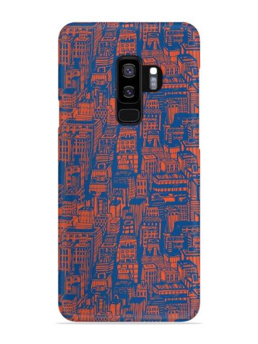 Hand Drawn Seamless Snap Case for Samsung Galaxy S9 Plus Zapvi