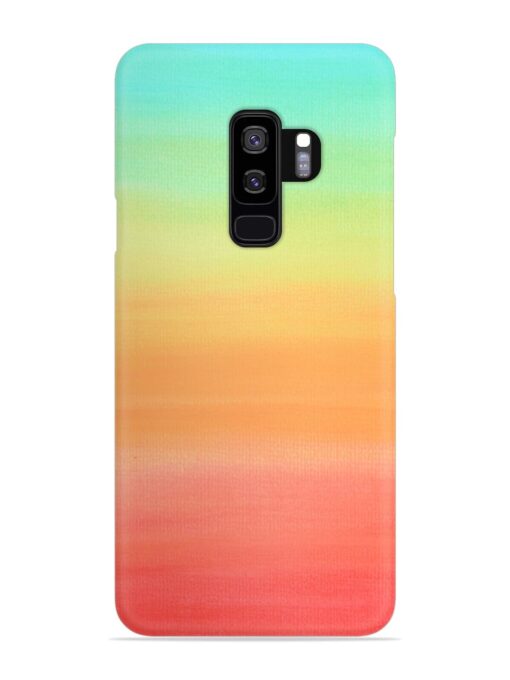 Background Sky Watercolor Snap Case for Samsung Galaxy S9 Plus Zapvi