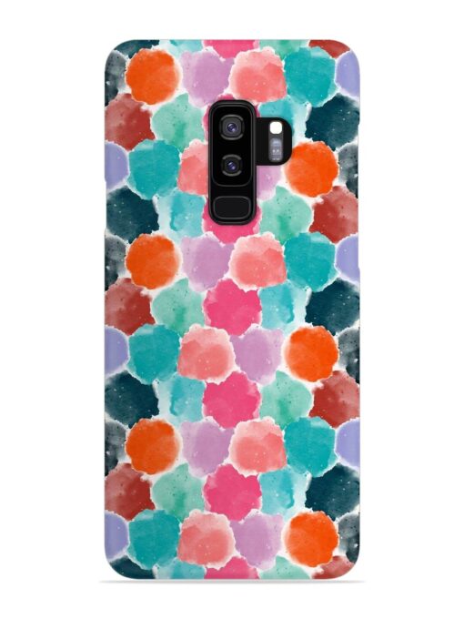 Colorful Seamless Pattern Snap Case for Samsung Galaxy S9 Plus Zapvi