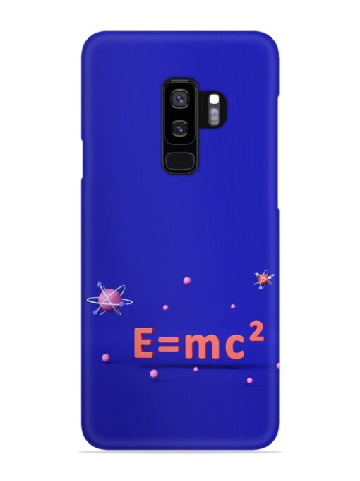 Formula Relativity Equation Snap Case for Samsung Galaxy S9 Plus Zapvi