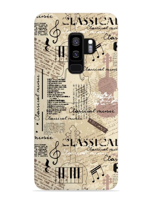 Classical Music Lpattern Snap Case for Samsung Galaxy S9 Plus Zapvi