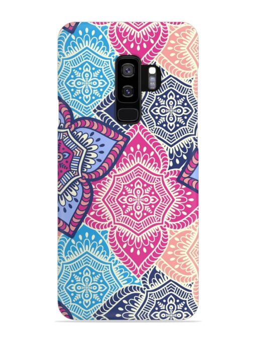 Ethnic Floral Seamless Snap Case for Samsung Galaxy S9 Plus