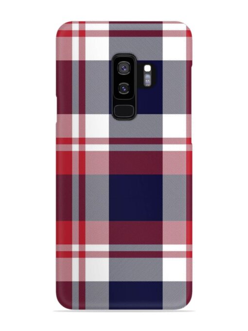 Classic Plaid Tartan Snap Case for Samsung Galaxy S9 Plus Zapvi