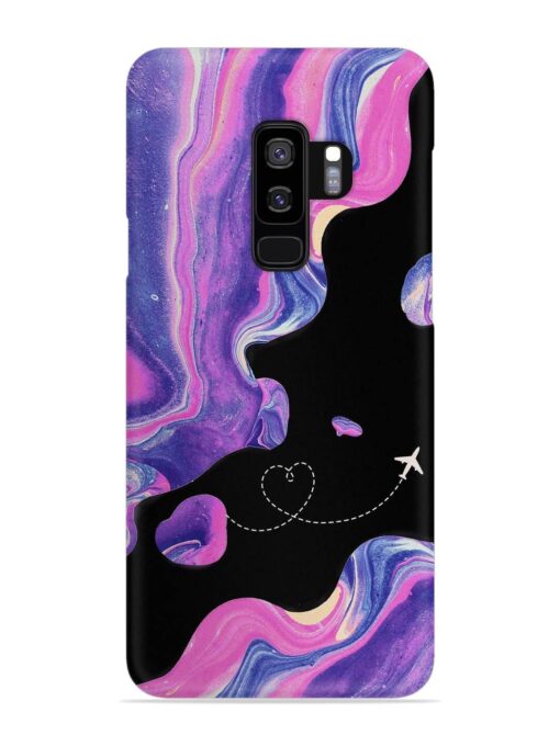 Glitter Art Snap Case for Samsung Galaxy S9 Plus Zapvi