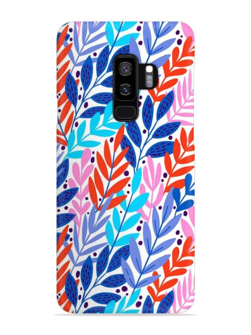 Bright Floral Tropical Snap Case for Samsung Galaxy S9 Plus Zapvi