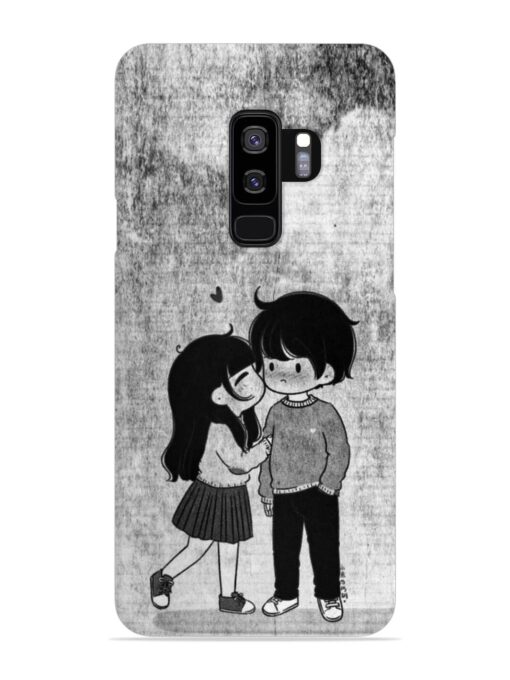 Couple Love Highlights Snap Case for Samsung Galaxy S9 Plus Zapvi