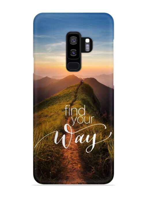 Find Your Way Snap Case for Samsung Galaxy S9 Plus Zapvi